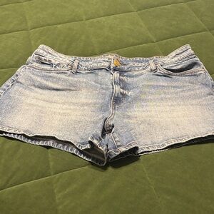 Kut from the Kloth Faded Blue Denim Shorts